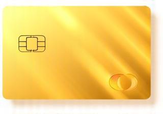 Gold tier membership card design